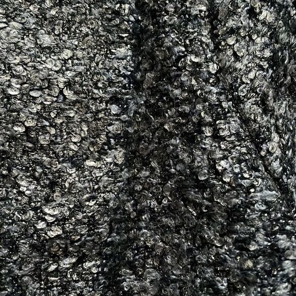 Anthropologie Elevenses Silver Foil Jacket - Picture 3 of 6